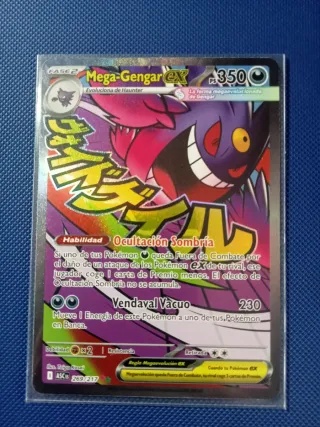 Carta Pokémon Mega-Gengar EX 350 HP