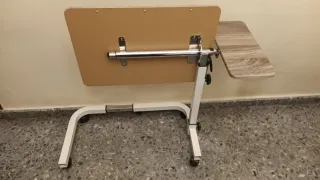 Mesa abatible Auxiliar Plegable Madera y Metal