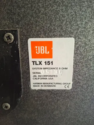 Sistema Audio Technics ST-GT350 y 2 altavoces JBL