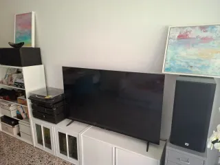 Sistema Audio Technics ST-GT350 y 2 altavoces JBL