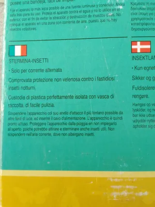 Lampada Elettrica per Insetti