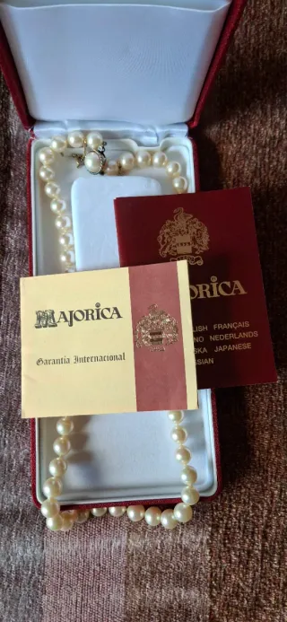 Collar de Perlas Majorica
