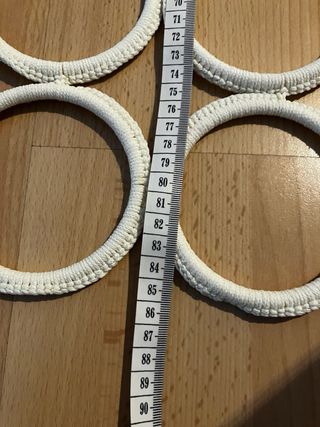 Percha organizador foulards/pañuelos