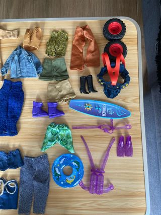 Lote Accesorios Big Jim Geyperman Action Joe