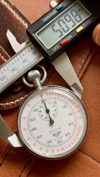 Cronómetro HEUER Savic Vintage 1950