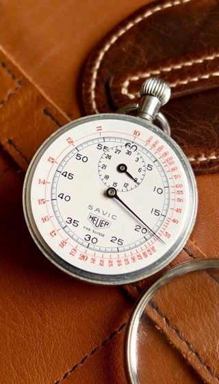 Cronómetro HEUER Savic Vintage 1950