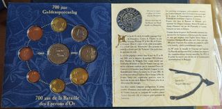 Bélgica Cartera Euro 2002 Sin Circular