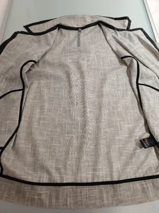 Cop Copine giacca lino e viscosa