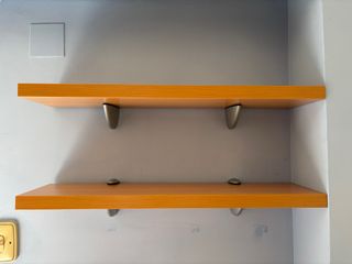 2 Baldas de Madera para Habitación Juvenil