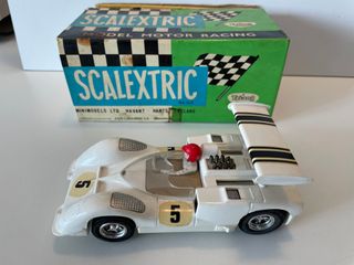 Scalextric Chaparral GT EXIN Blanco C-40 en caja
