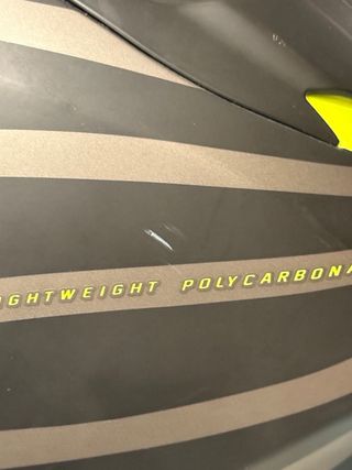 Casco Moto Targo Doppler Matt Fluor.