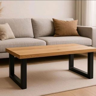 Mesa de centro loft hecha a mano