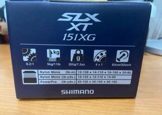 Carrete Shimano SLX XT 151 XG
