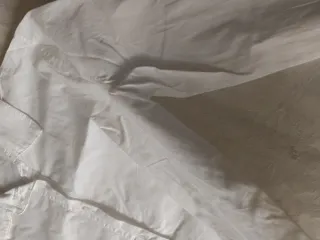 Camisa blanca mujer con volantes