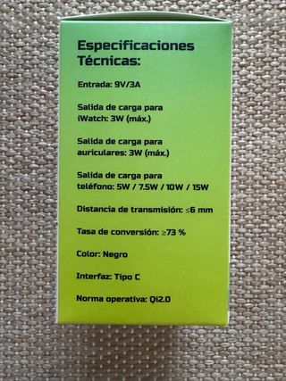 Cargador 3 en 1 Friendly Qi2 Nuevo