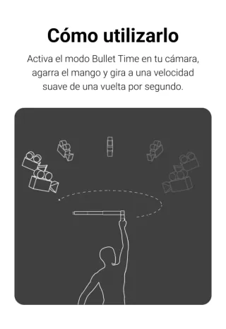 Kit Trípode Bullet Time + Selfie Stick