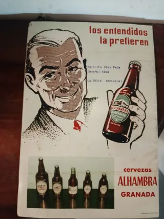 4 Revistas Publicidad Cerveza Alhambra 1961-62