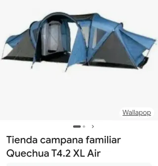Tienda campaña familiar Quechua T4.2 XL Air