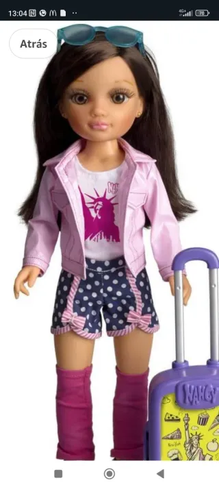 Muñeca Nancy Nueva Precintada con accesorios viaje