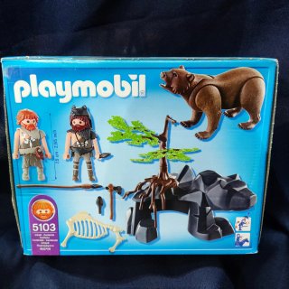 Playmobil 5103 Pré histórico Urso e Homem