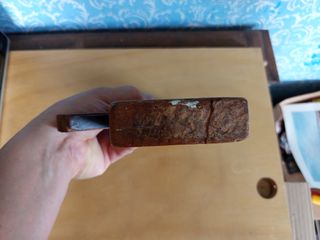 Cepillo carpintero antiguo estrecho