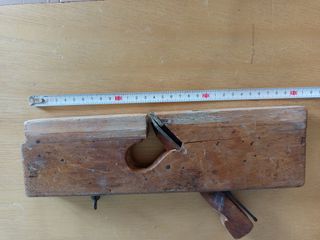 Cepillo carpintero antiguo estrecho