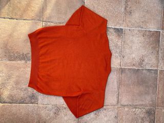 Burberry Jersey Naranja Punto Fino Vintage