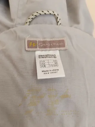 Chaqueta Ligera Quechua Gris