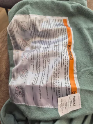 Fular Boba Wrap Bambú Serenity Sea Mist