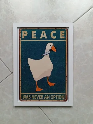 Poster Peace Was Never An Option