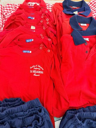 Lote uniformes escolares La Milagrosa