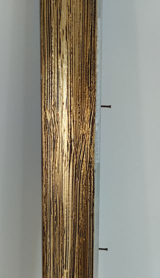 Cuadro Marco Grande Dorado Madera Vintage