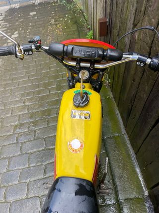 Puch Minicross Amarilla y Roja