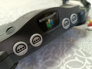 Nintendo 64 Negra con 5 Juegos