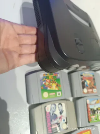 Nintendo 64 Negra con 5 Juegos