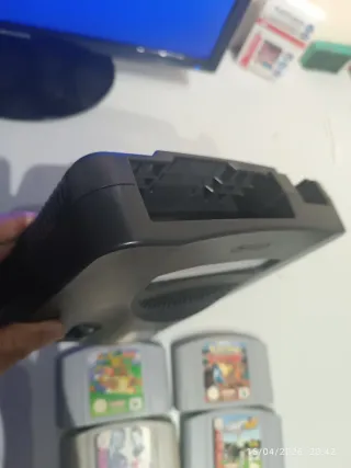 Nintendo 64 Negra con 5 Juegos