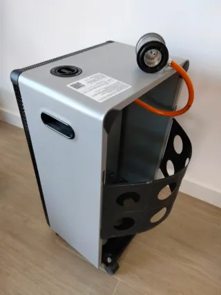 Estufa de gas Orbegozo llama azul