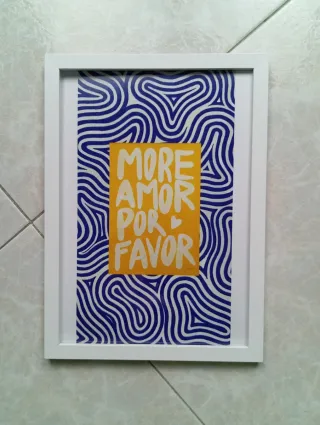 Poster More Amor Por Favor