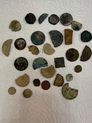 Lote monedas antiguas