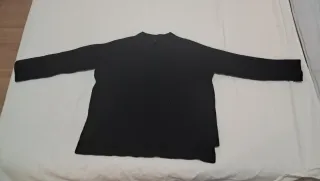 Jersey COS 100%Lana Negro Asimétrico