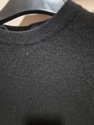 Jersey COS 100%Lana Negro Asimétrico