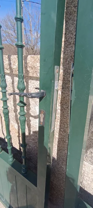 Puertas de aluminio para entrada