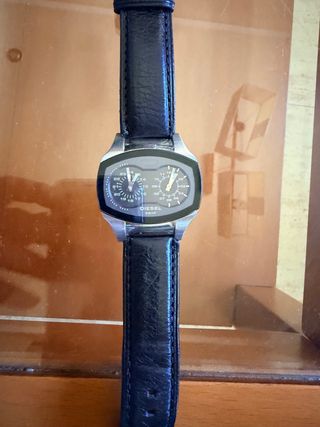 Reloj Diesel Negro y Plateado