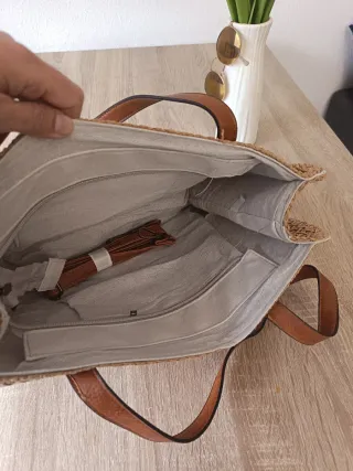 Bolso MAC&NOA Beige y Marrón