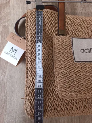 Bolso MAC&NOA Beige y Marrón