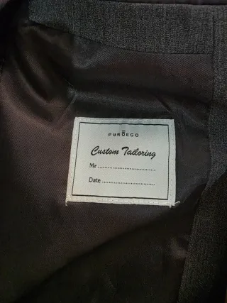 Chaqueta corbata y pantalón de traje