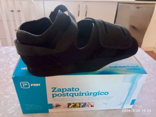 Zapato Postquirúrgico PRIM Negro