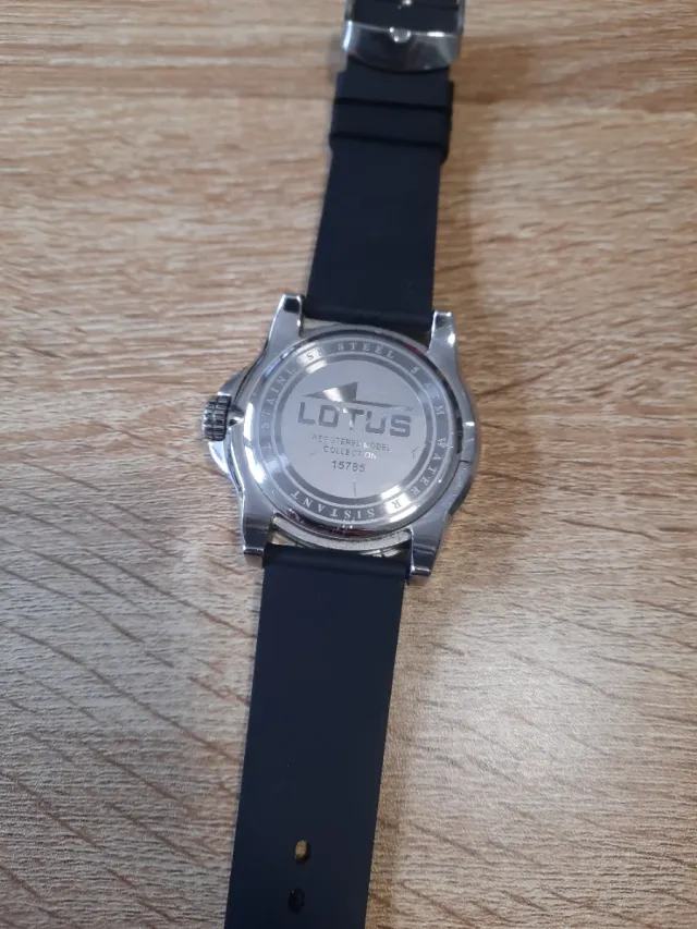 Reloj Lotus Cronógrafo Negro