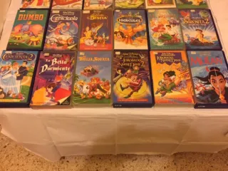 Colección Películas VHS Walt Disney