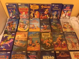Colección Películas VHS Walt Disney